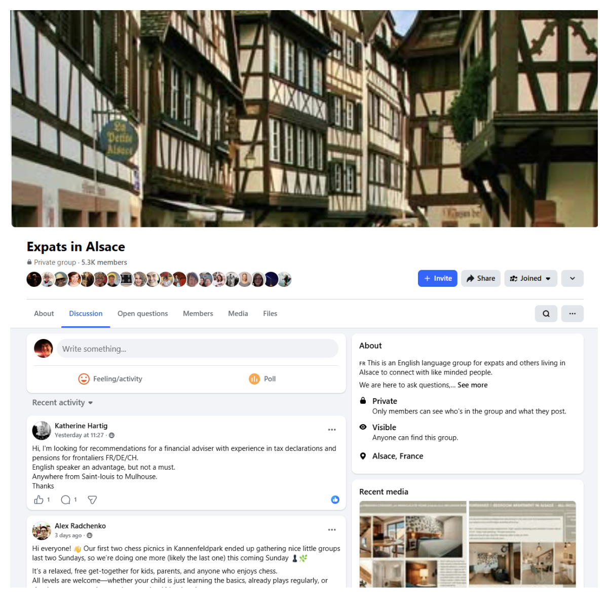Expats in Alsace